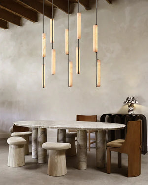 Aureon Alabaster Linear Chandelier - view 8