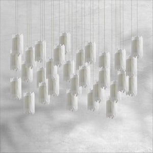 Gianna Rectangular Chandelier 15/30 Light - view 6