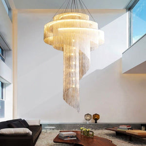 Alisa Multi-Layer Ring Chandelier - view 2