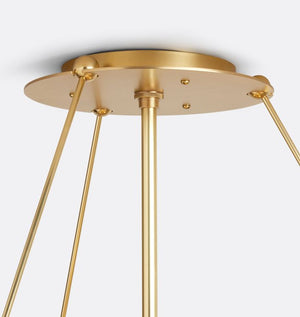 Willamette Glass Round Chandelier 2-Tier 32'', two-tier - view 25