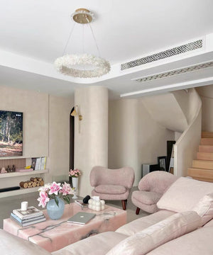 Modern Round/Oval/Linear/Square Natural Crystal Chandelier - view 13