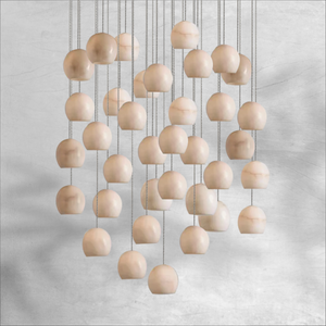 Maeva Round Chandelier 3/7/15/36 Light - view 6