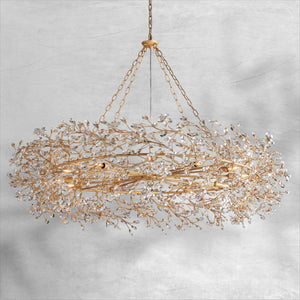 Fiore Crown Chandelier 39" 48" 60" - view 44