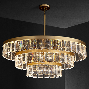 Rebecca Postmodern Multi Tier Crystal Chandelier, multi-tier