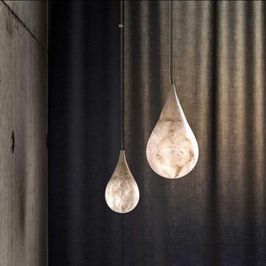 Hailey Alabaster Raine Pendant Lighting, Dining Table Pendant - view 4