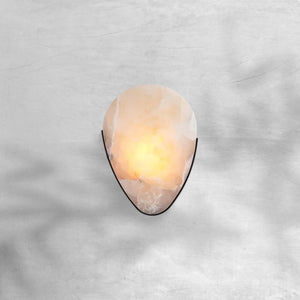 Braden Alabaster Minimalist Wall Sconce - view 2