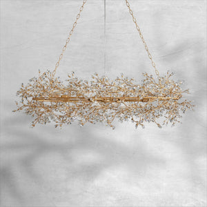 Fiore Oval Chandelier 62''74'' - view 12