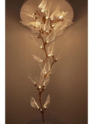 Creative Bionic Resin Leaves Chandelier for Living Room/Dining Room/Staircase - view 20