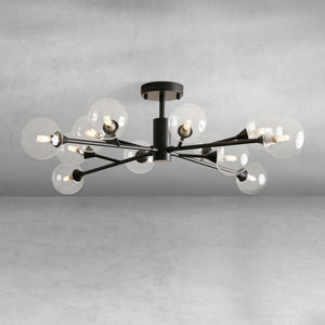 Apollo Moder Glass Ball Flushmount 20''36''47'', flush mount - view 14