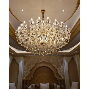 Allumage Extra Wide Classic Crystal Chandelier, K9 crystal - view 4