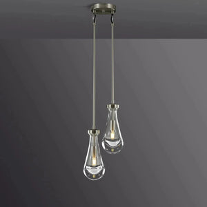 Raindrop 2-Light Cord Round Chandelier - view 2