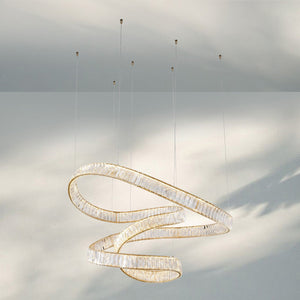 LED Rod Chandelier - view 4
