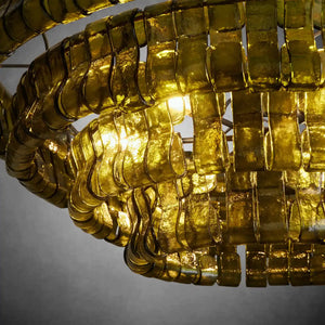Glacien Round Glass Chandelier - view 34