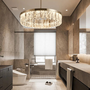 Selene Linear Crystal Chandelier - view 16