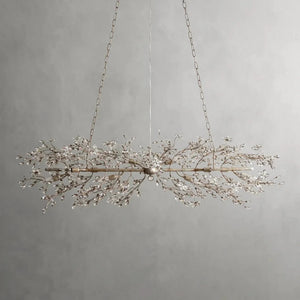 Fiore Linear Chandelier 43"51"68" - view 21