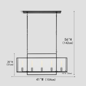 Glory Linear Chandelier - view 2