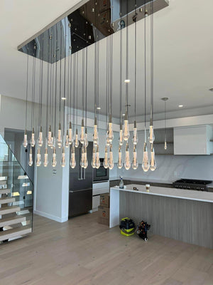 Soltaire Linear Chandelier 37"50"70"87"120" - view 44