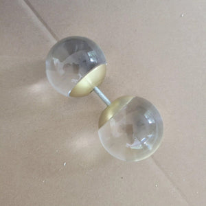 Modern 2/3 Ring Glass Ball Chandelier for Low-ceiling - view 13