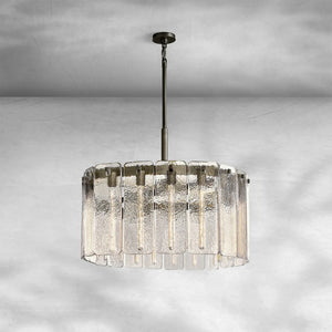 Calame Glass Round Chandelier 36" - view 2