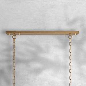 Amaya Rectangular Chandelier 12/16 Light - view 14