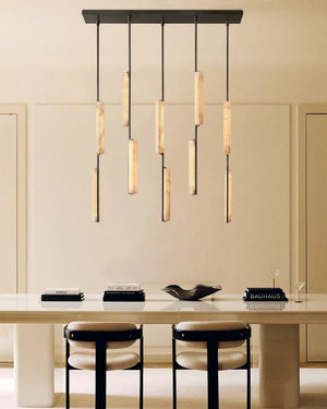 Aureon Alabaster Linear Chandelier - view 7