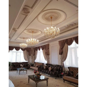 Allumage Extra Wide Classic Crystal Chandelier, K9 crystal - view 3