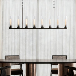 Andreas Linear Chandelier 5/7/8 Light - view 7