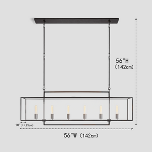Glory Linear Chandelier - view 3