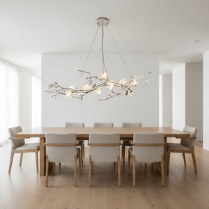Selenite Crystal Blossom Branching Tree Chandelier - view 47