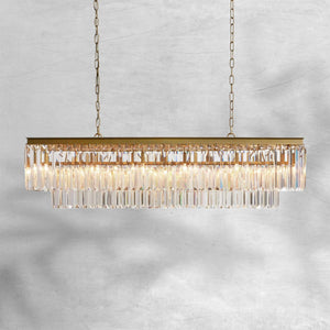 Leyland Tiered Rectangular Chandelier - view 5