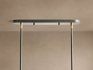 Daphne Fabric Linear Chandelier - view 4
