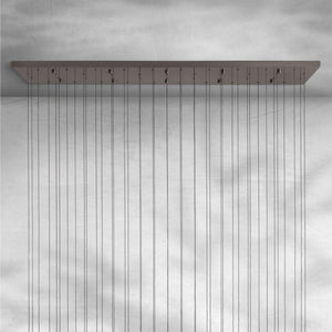 Soltaire Linear Chandelier 37"50"70" - view 18