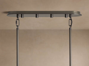 Delsie Oval Tiered Chandelier 63'' 72"W - view 18