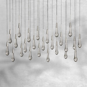Soltaire Linear Chandelier 37"50"70" - view 12