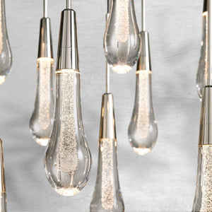 Soltaire Linear Chandelier 37"50"70"87"120" - view 2