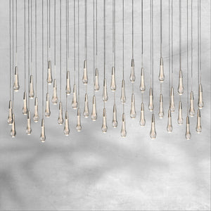 Soltaire Linear Chandelier 37"50"70" - view 21