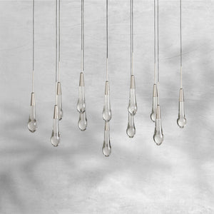 Soltaire Linear Chandelier 37"50"70" - view 5