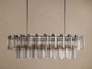 Delsie Oval Tiered Chandelier 63'' 72"W - view 28