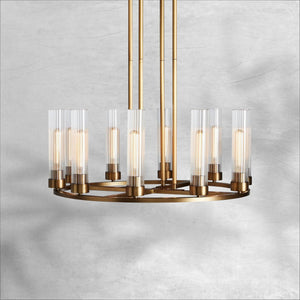 Andreas Round Chandelier 10/12 Light - view 14
