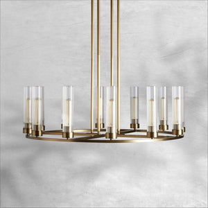 Andreas Round Chandelier 10/12 Light - view 23