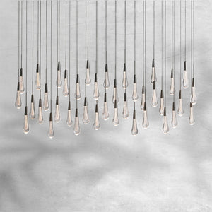 Soltaire Linear Chandelier 37"50"70"87"120" - view 50