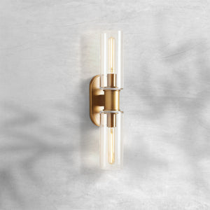 Harlin 2-Light Wall Sconce in Clear - view 2