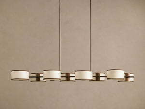 Daphne Fabric Linear Chandelier - view 10