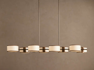Daphne Fabric Linear Chandelier - view 9