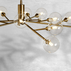 Apollo Round Chandelier 36"47"59" - view 13