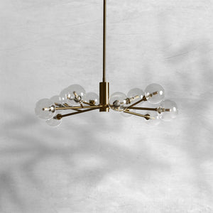 Apollo Round Chandelier 36"47"59" - view 23