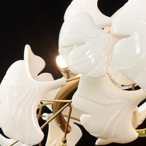 Ginkgo Chandelier Gold - view 5
