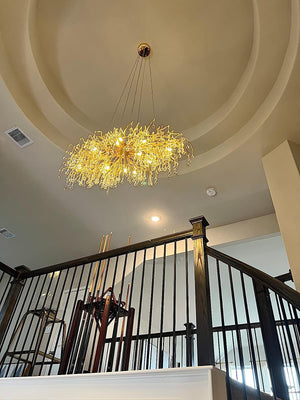 Stunning Tree Branch Crystal Chandelier with Clear Teardrop-shaped for Living/Dining Room - view 24