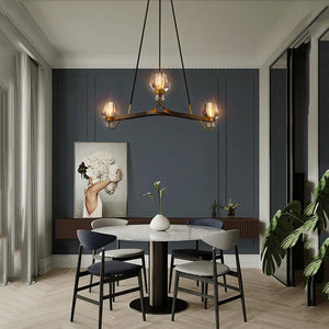 Galad Contemporary Crystal Chandelier 3-light - view 5