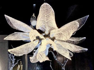 Creative Bionic Resin Leaves Chandelier for Living Room/Dining Room/Staircase - view 8